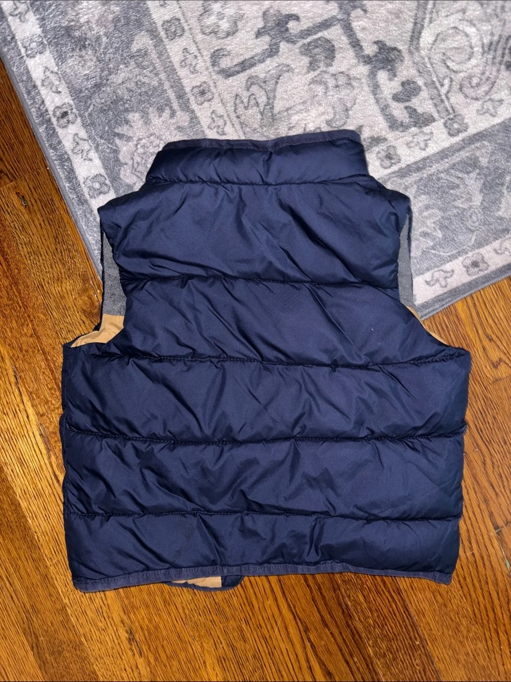 GAP Navy Blue Quilted Puffer Vest for Kids size 5